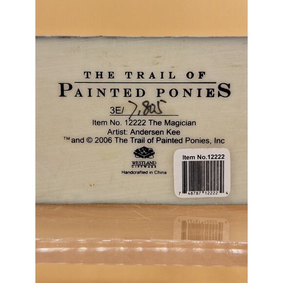 The Trail Of Painted Ponies THE MAGICIAN Figurine. Artist: Anderson Kee. 2006. - Picture 10 of 11